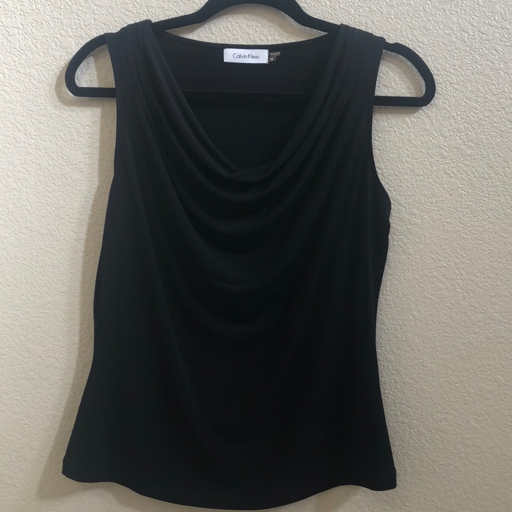 Calvin Klein Cowlneck Knit Top